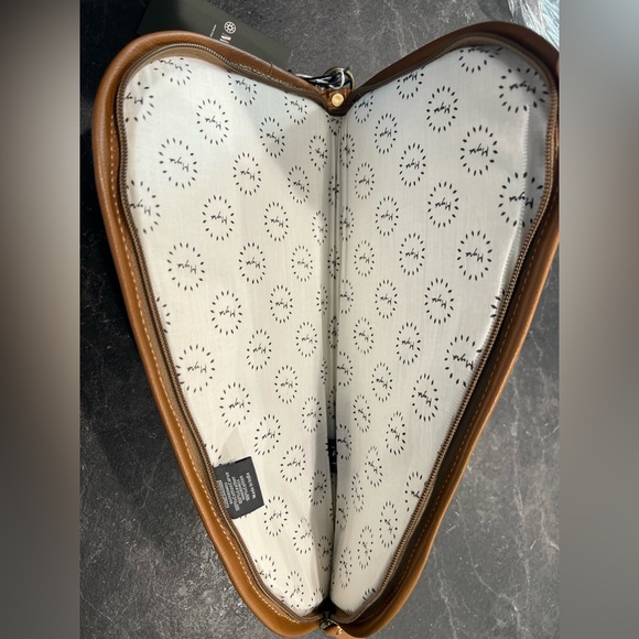 Leather and Hairon Pistol Case 15" NEW - Picture 3 of 3